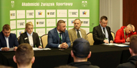 2017-01-26 Pófinay Akademickich Mistrzostw Polski w Futsalu Mczyzn – Legnica Pastwowa Wysza Szkoa Zawodowa im. Witelona w Legnicy. 