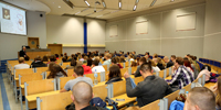 2017-10-05 Wykad Prof. UJ, dr hab. n. med. Jacka Legutko dla studentów Kierunku Pielgniarstwo i Ratownictwo medyczne.fot_Zbigniew Gol