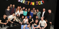 2014-04-09 "FORMACJA CHATELET" Gwiazda "Wieczoru Kabaretowego na PWSZ".