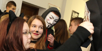 2016-10-28 II Gra Kryminalna w  Akademickim Liceum Ogólnoksztaccym w Legnicy.