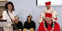 2015-10-06 Gratulacje i yczenia przesane z okazji Inauguracji Roku Akademickiego 2015/2016 w Pastwowej Wyszej Szkole Zawodowej im. Witelona w Legnicy.