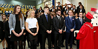 2016-10-06 Inauguracja roku akademickiego 2016/2017 w Pastwowej Wyszej Szkole Zawodowej im. Witelona w Legnicy. Fot. Z. gol