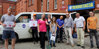 2017-07-08 Wyjazd na Ukrain w ramach spoecznej akcji  "Mogi pradziada ocal od zapomnienia". Udzia studentów i opiekunów z PWSZ im. Witelona w Legnicy przebiega pod patronatem Dolnolskiego Urzdu Wojewódzkiego we Wrocawiu i Dolnolskiego Kuratora Owiaty. 