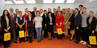 2014-11-25 Wadze PWSZ im. Witelona w Legnicy na corocznym spotkaniu z nowo wybran Rad Uczelnian Samorzdu Studenckiego. 