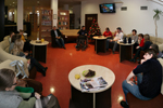 2012-12-06 Mikoajkowe spotkanie Studentów, Penomocnika ds. Osób Niepenosprawnych dr. Jana Wojtasia oraz Rady Samorzdu Studenckiego PWSZ im. Witelona w Legnicy