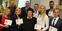 2015-11-13  Uroczyste wrczenie dyplomów absolwentom Wydziau Nauk Technicznych i Ekonomicznych PWSZ im. Witelona w Legnicy.