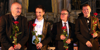 2014-06-28 Zbigniew Wrombel & L.A. Trio. Wspóorganizacja koncertu w ramach 20. Jaworskich Koncertów Pokoju. 